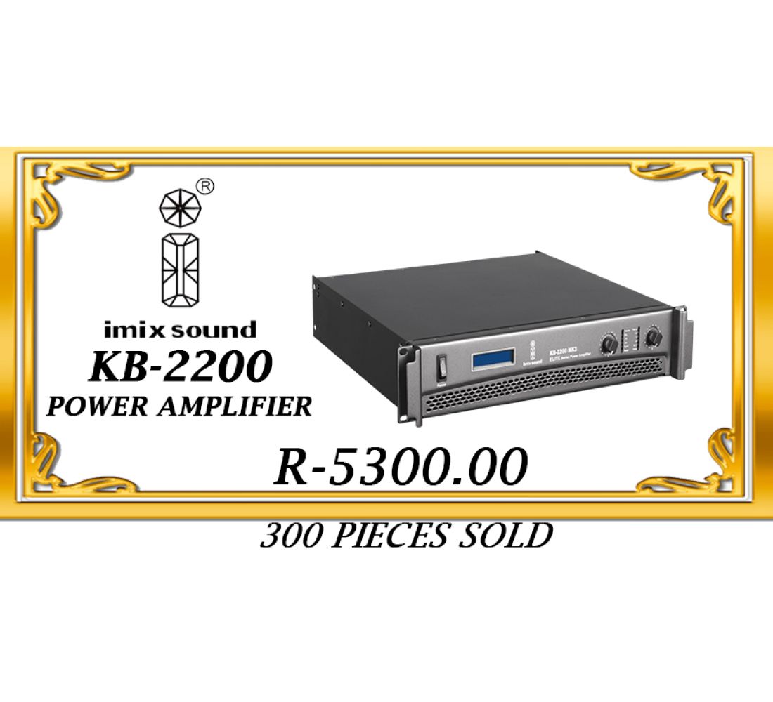Imix kb2200 power amplifier